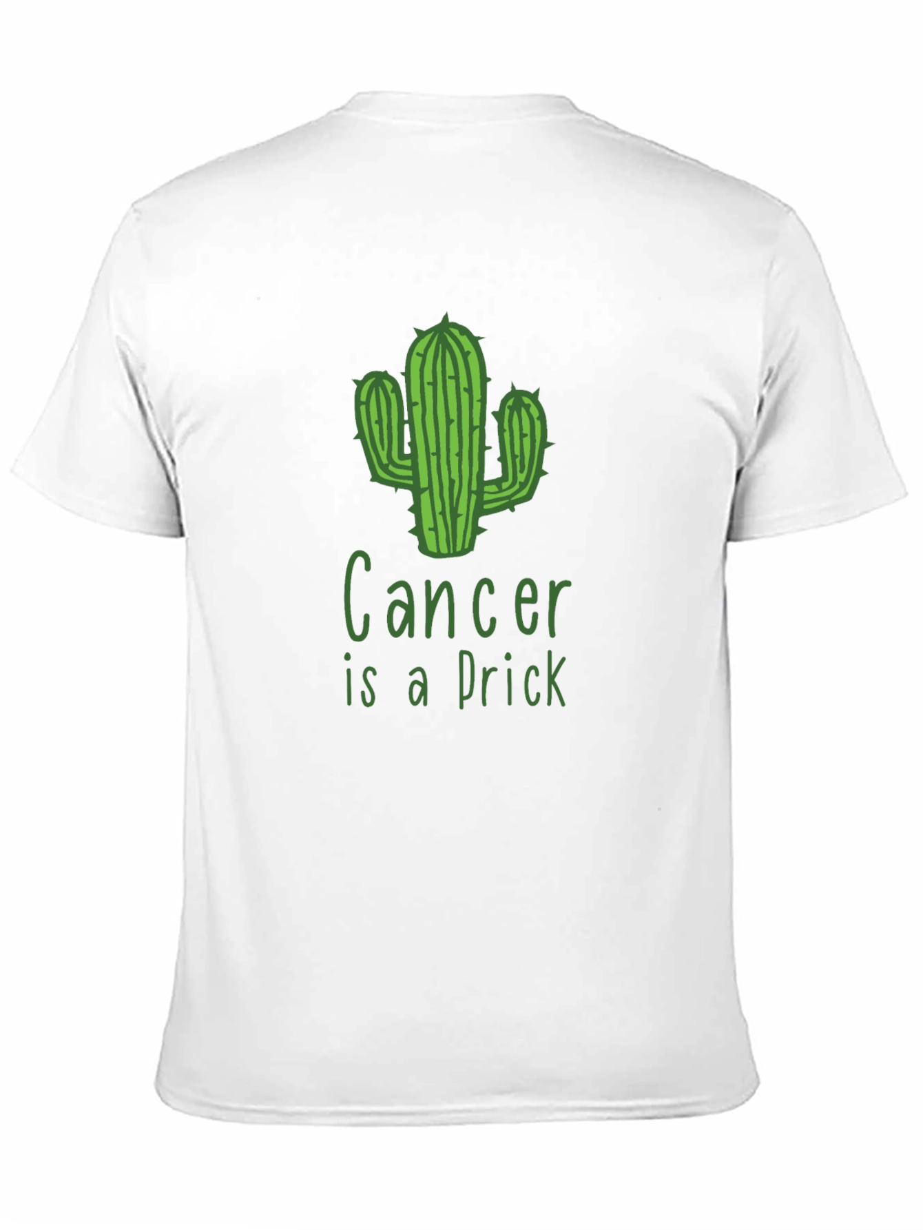 Cancer is a Prick Cactus Graphic T-Shirt