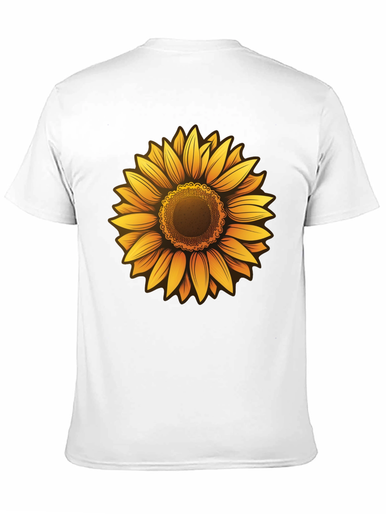Sunflower Graphic Tee - Mens Black T-Shirt