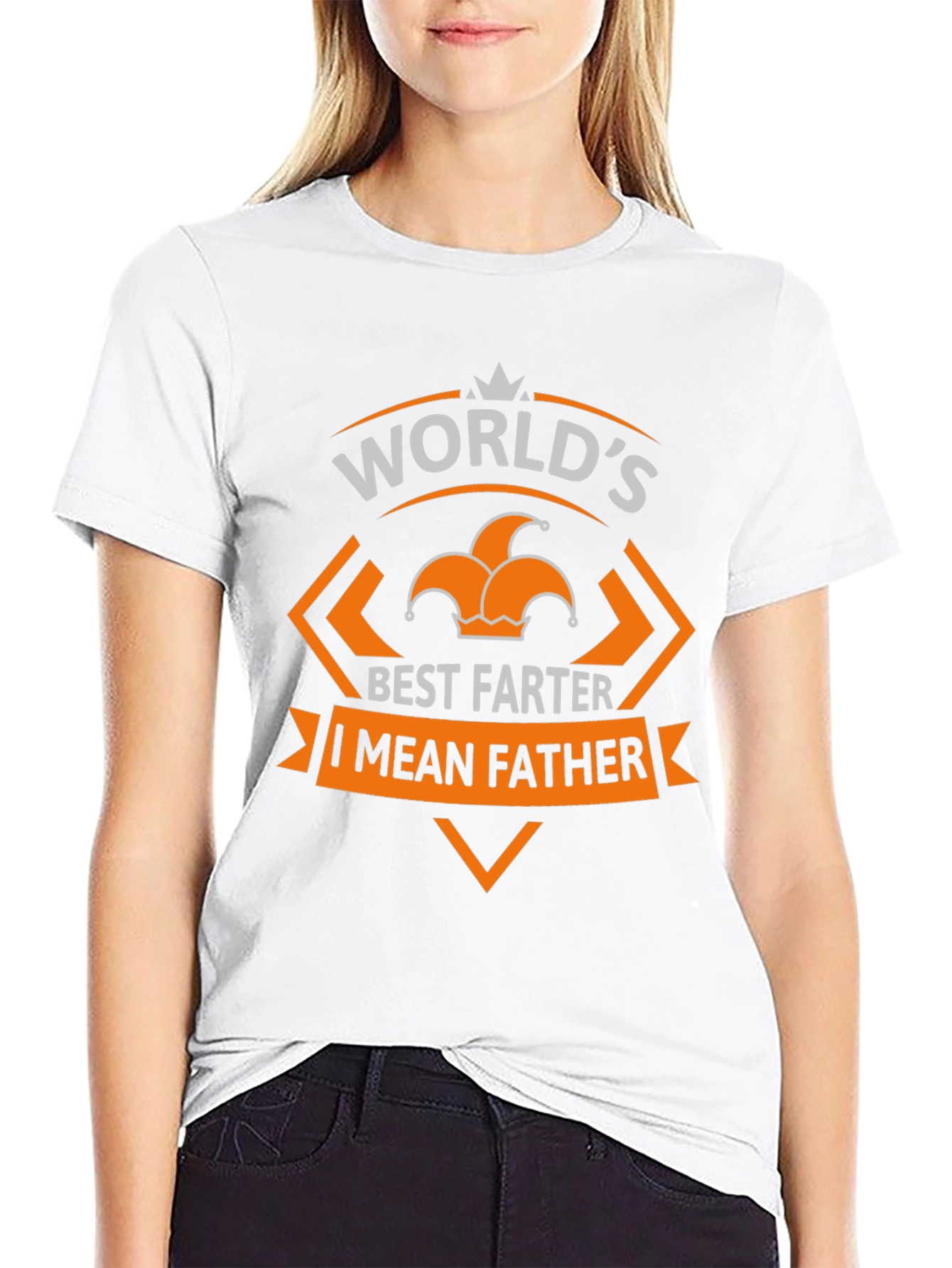 Worlds Best Farter I Mean Father Graphic T-Shirt