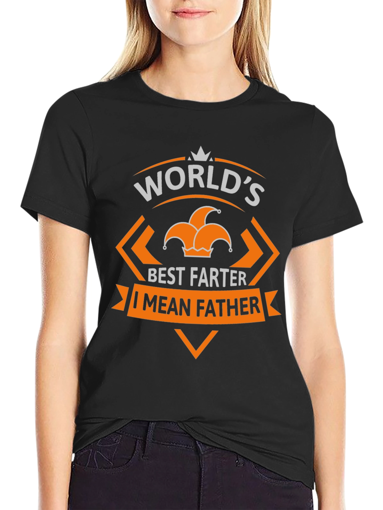 Worlds Best Farter I Mean Father Graphic T-Shirt