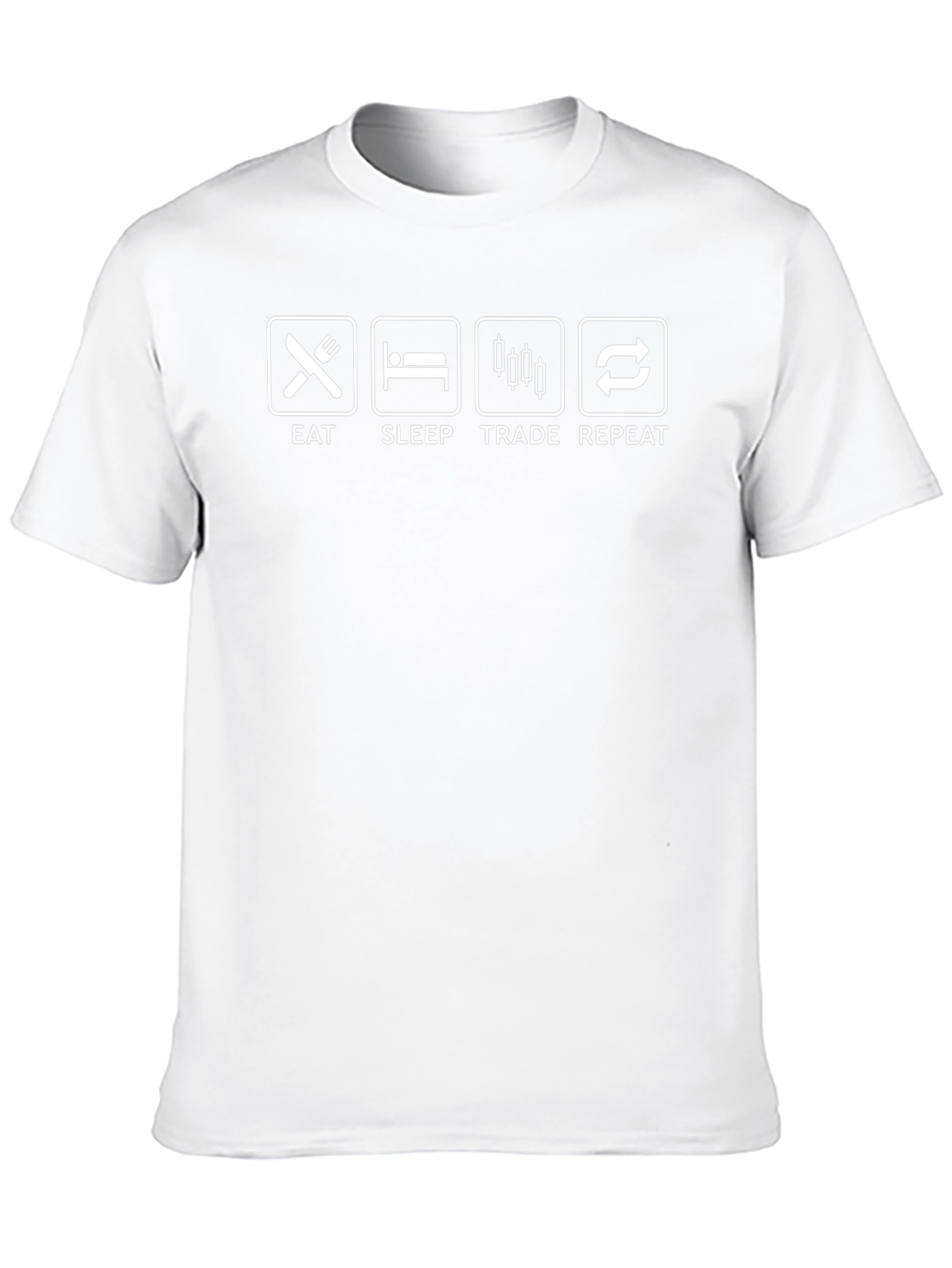 Eat Sleep Trade Repeat T-Shirt - Traders Life