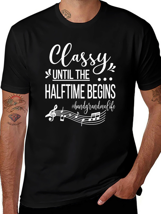 Classy Halftime Band Grandma Tee