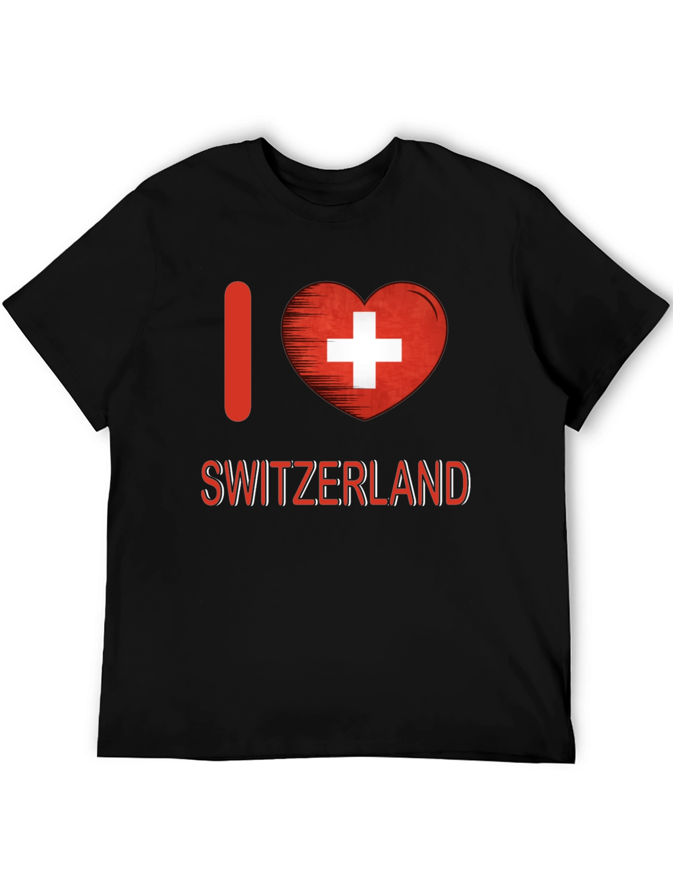 I Love Switzerland T-Shirt - Swiss Pride Tee
