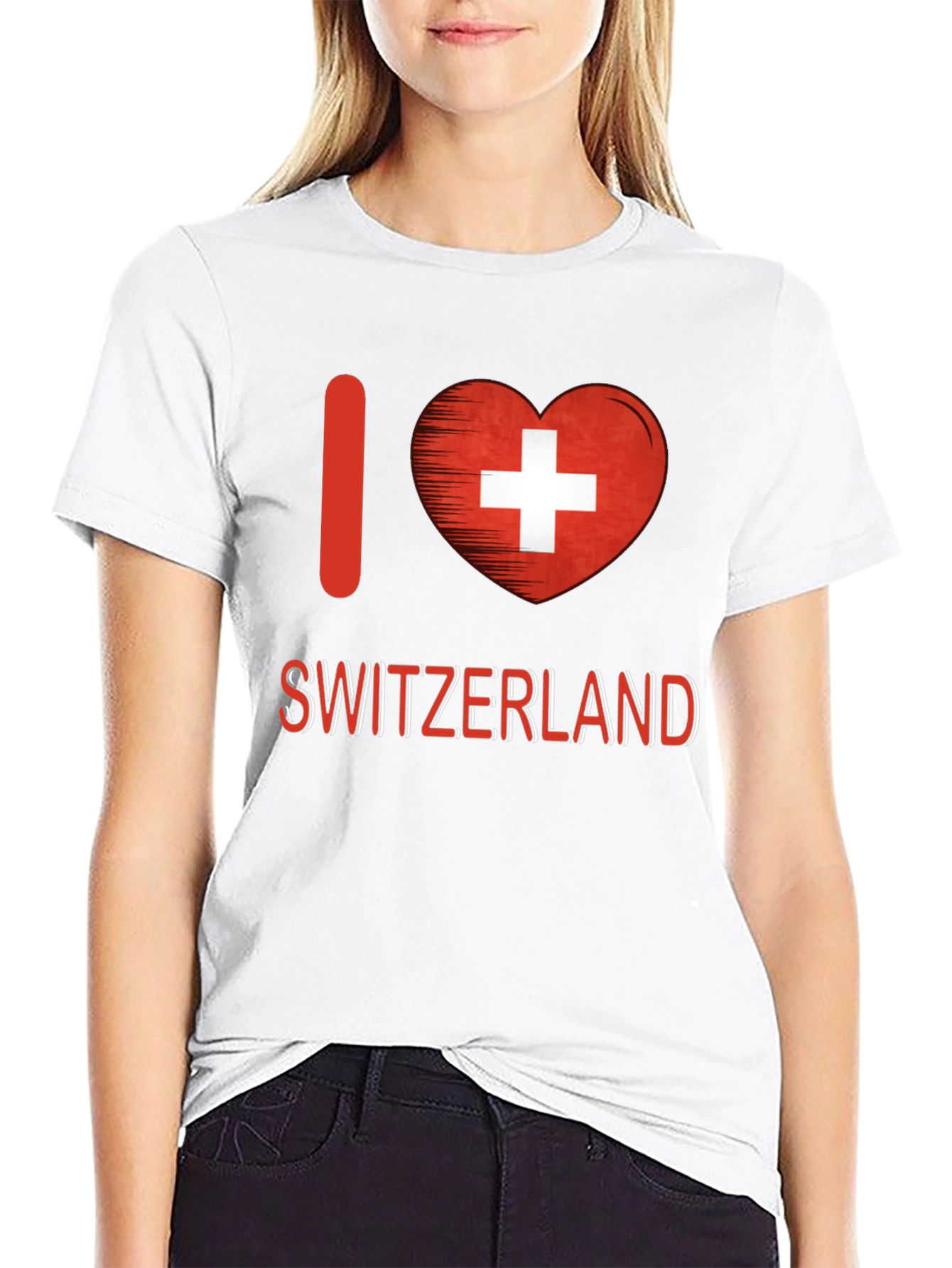 I Love Switzerland T-Shirt - Swiss Pride Tee