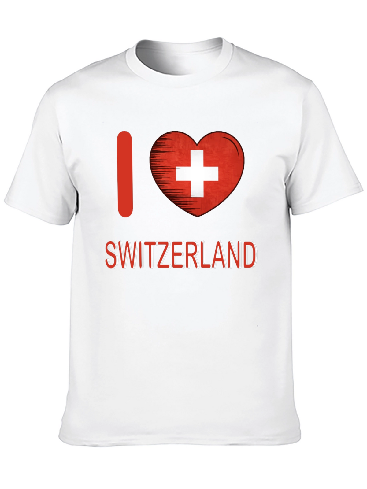I Love Switzerland T-Shirt - Swiss Pride Tee