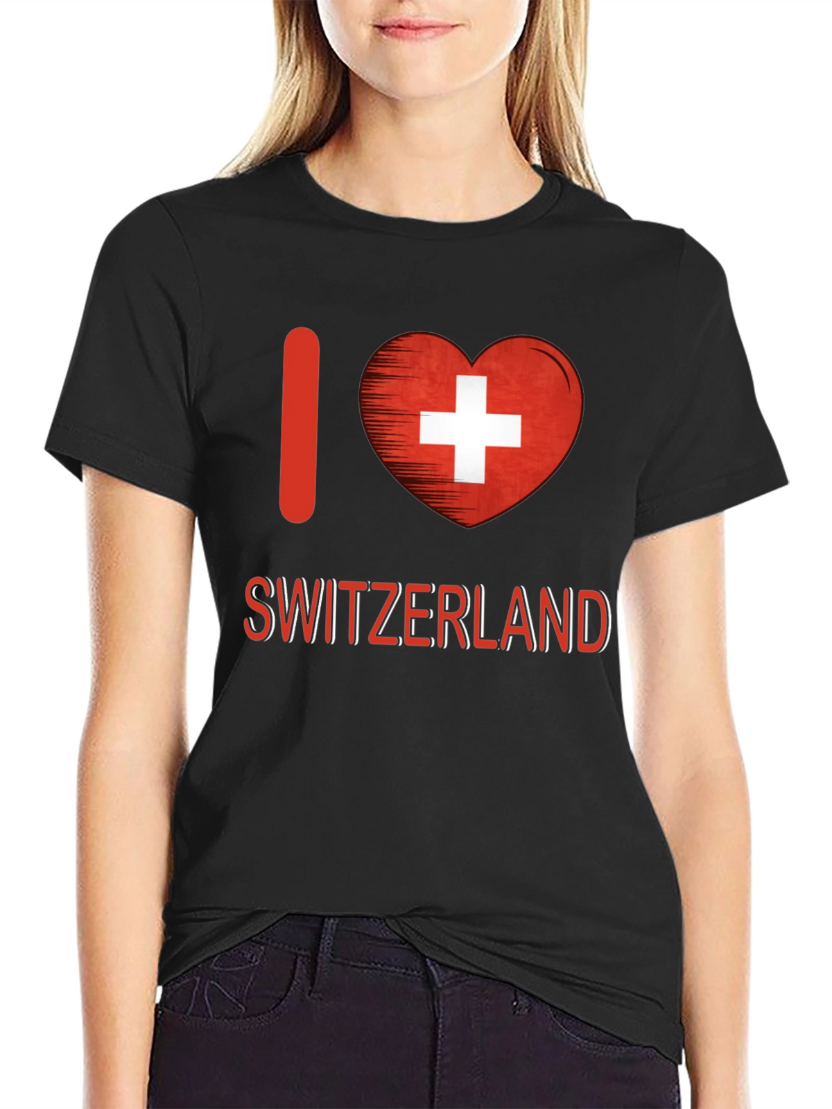 I Love Switzerland T-Shirt - Swiss Pride Tee
