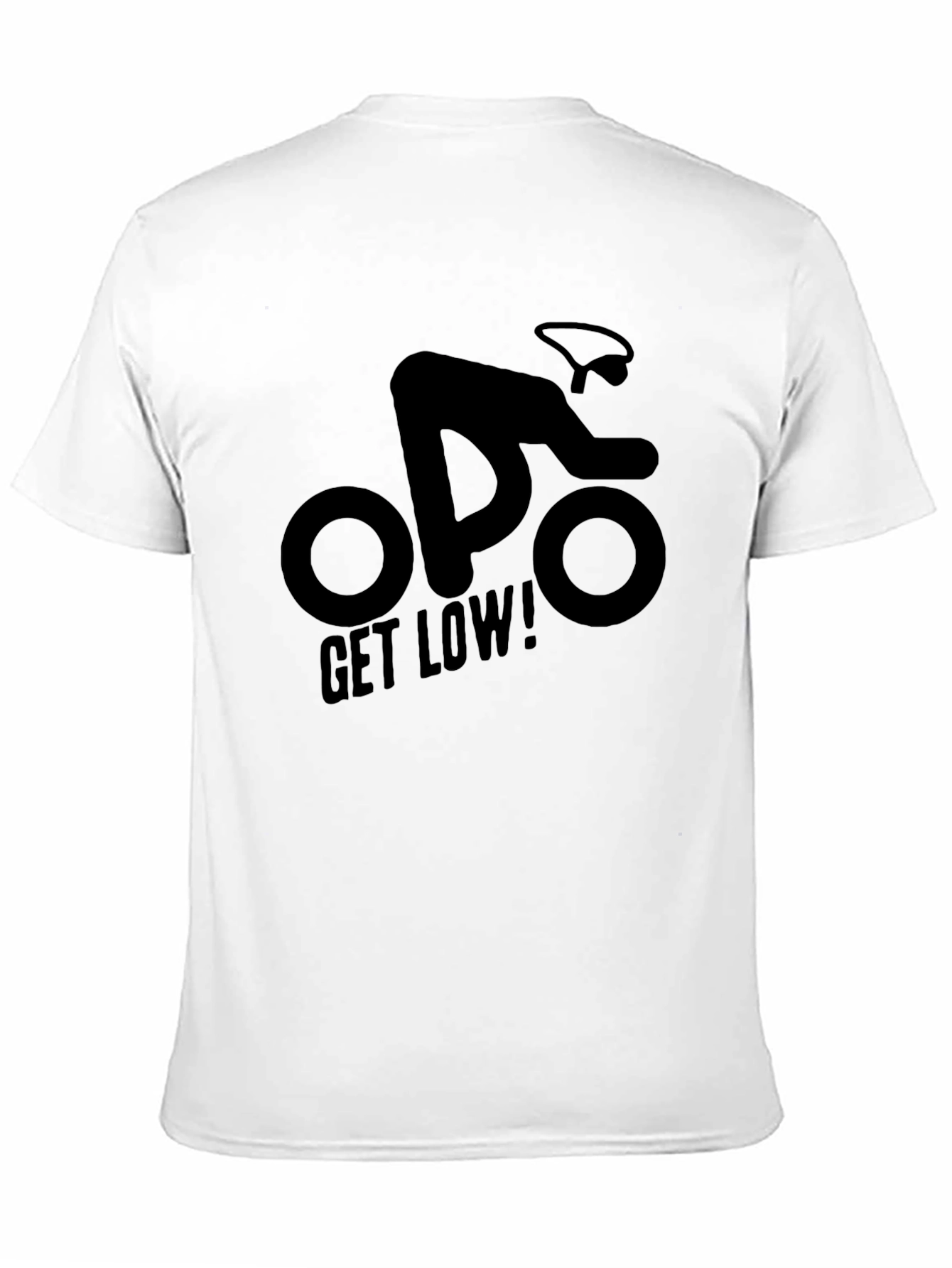 Black Get Low Cycling T-Shirt
