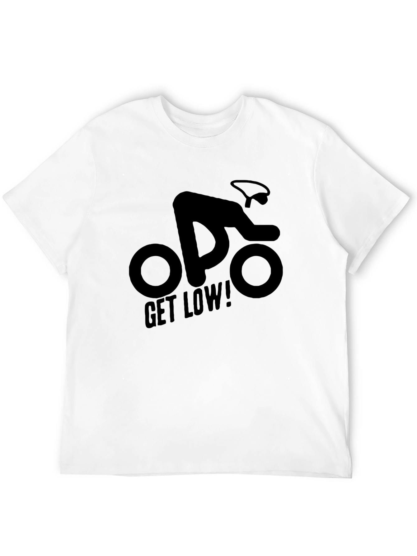 Black Get Low Cycling T-Shirt