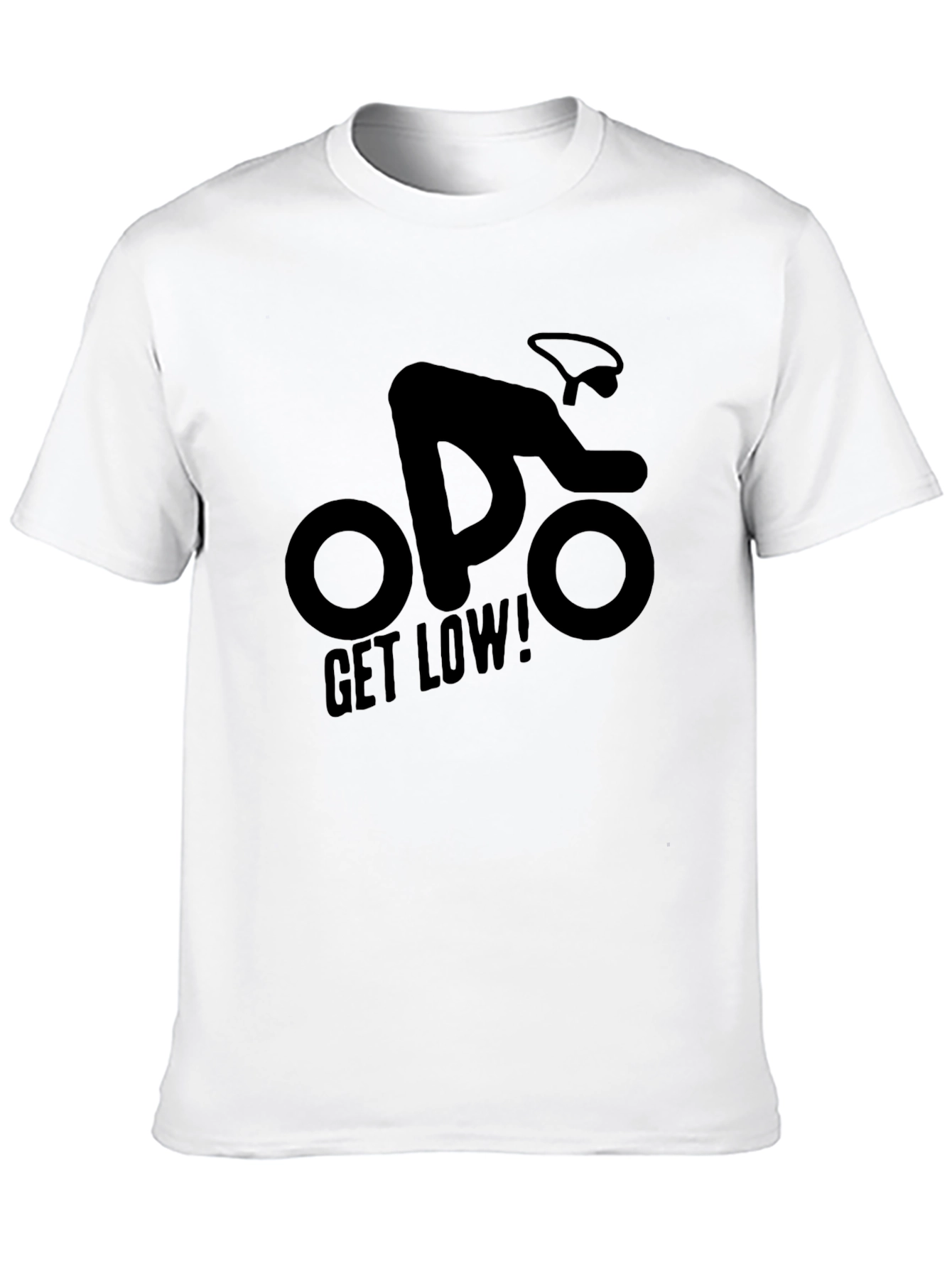 Black Get Low Cycling T-Shirt