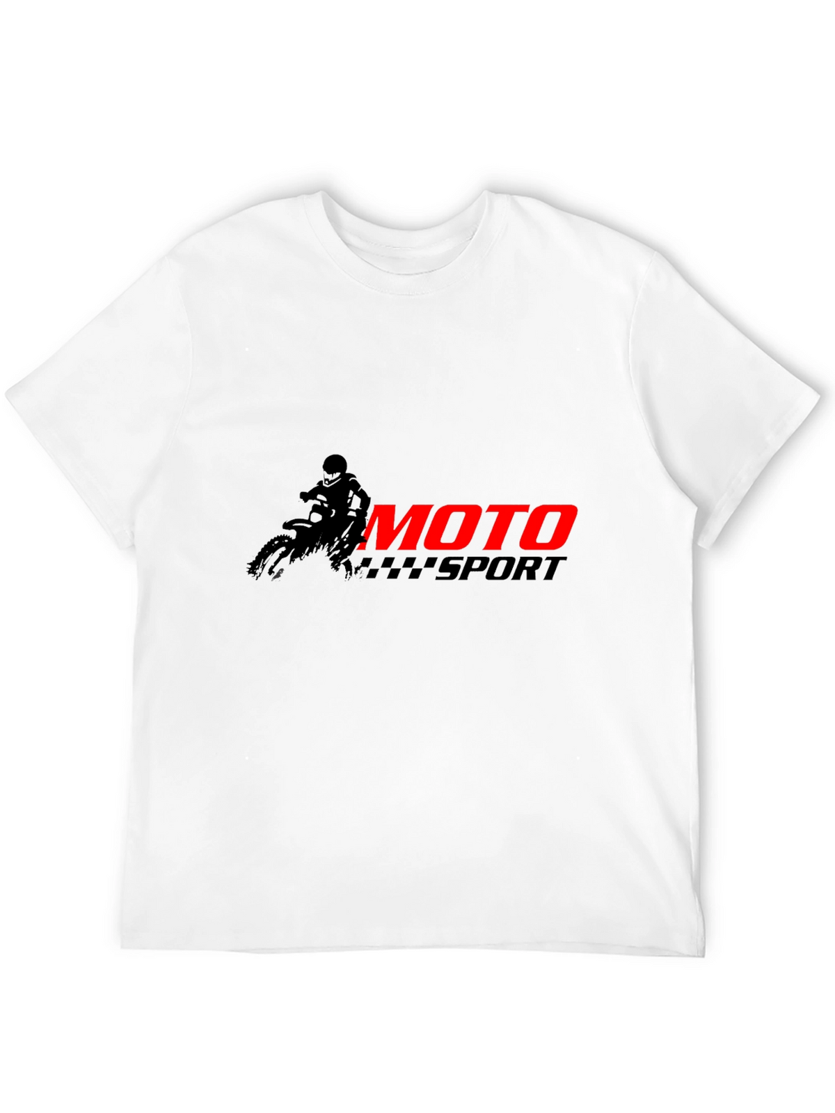 Moto Sport Graphic Tee - Black T-Shirt
