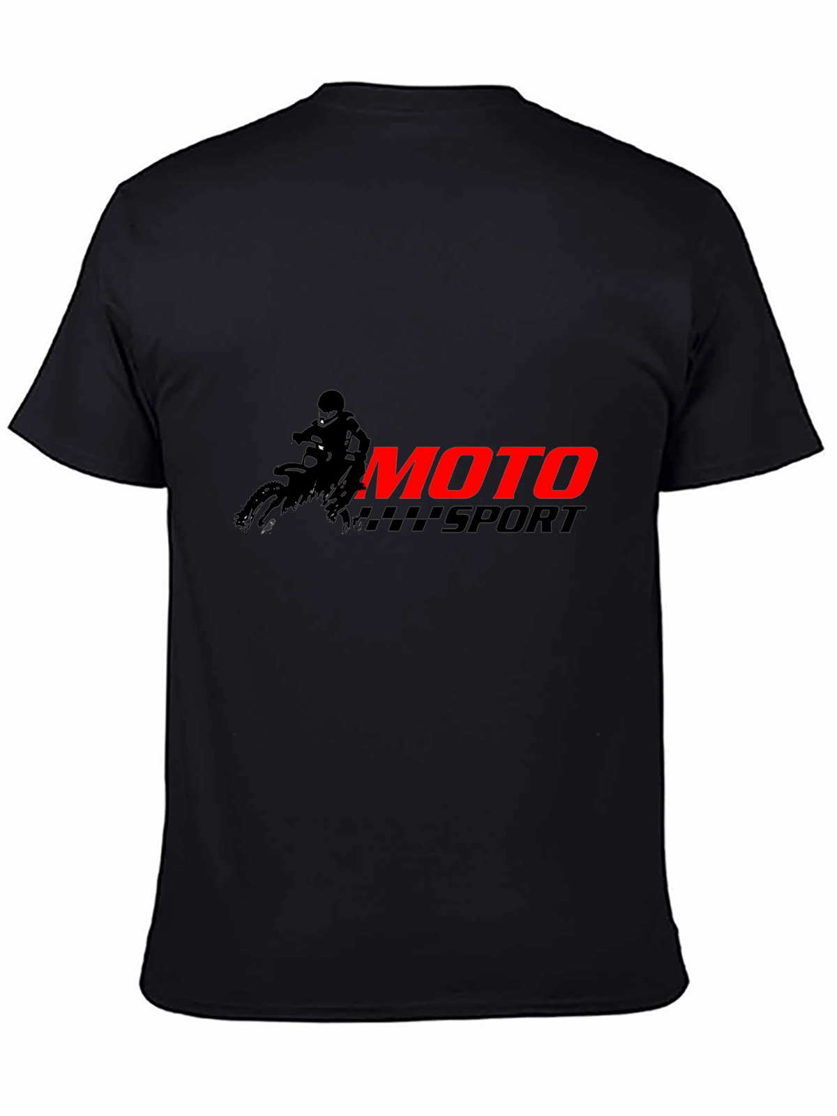 Moto Sport Graphic Tee - Black T-Shirt