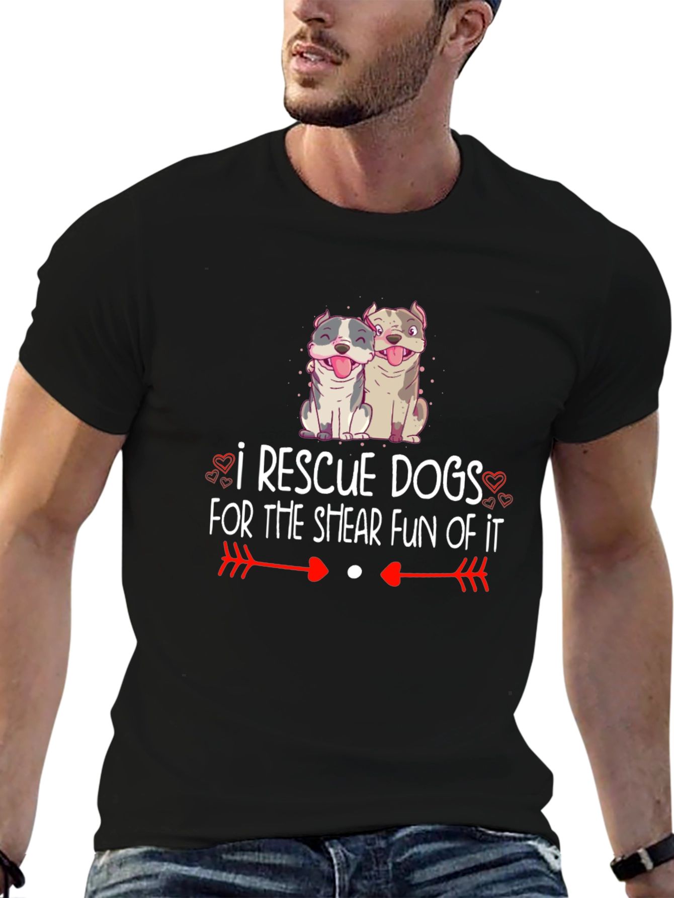 Rescue Dog Lover T-Shirt - Shear Fun!