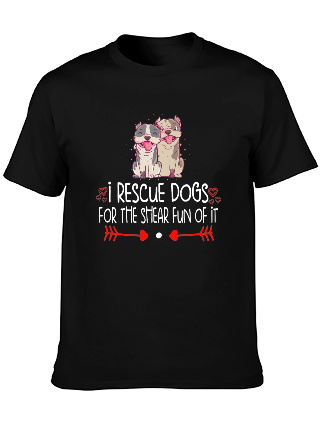 Rescue Dog Lover T-Shirt - Shear Fun!