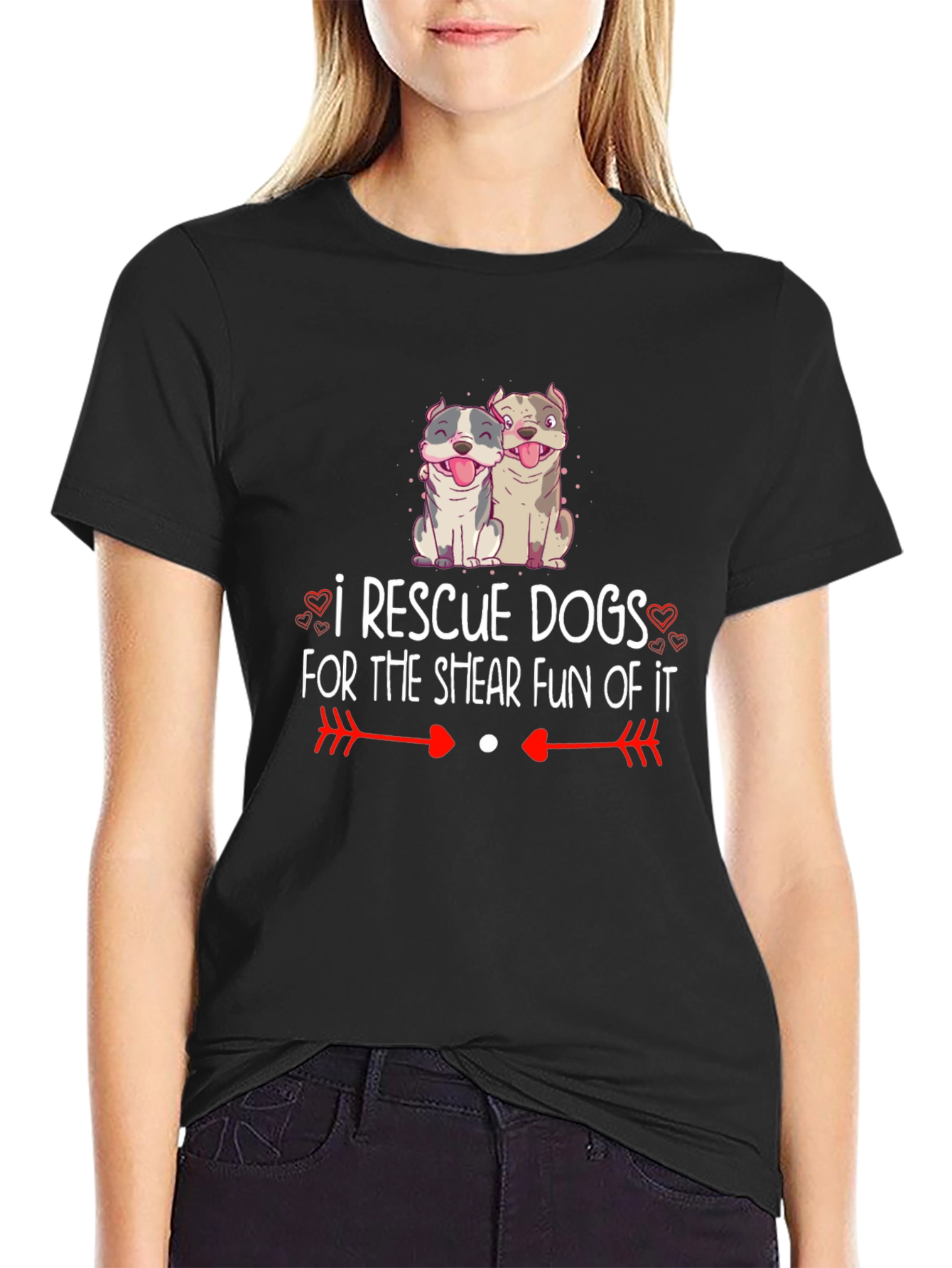 Rescue Dog Lover T-Shirt - Shear Fun!