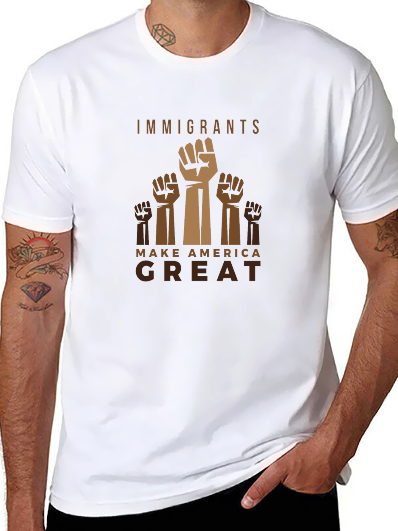 Immigrants Make America Great T-Shirt