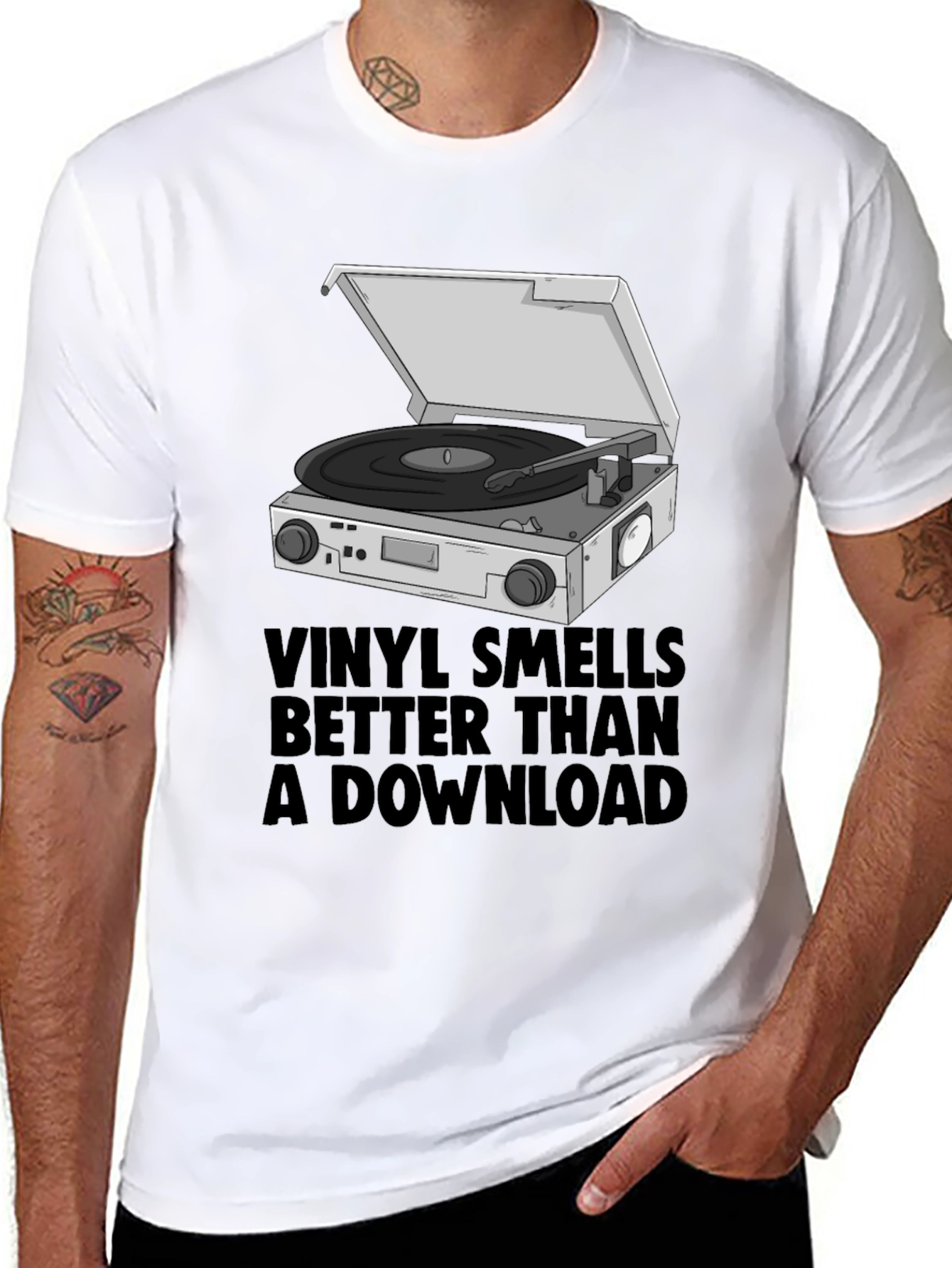 Vinyl Smells Better T-Shirt