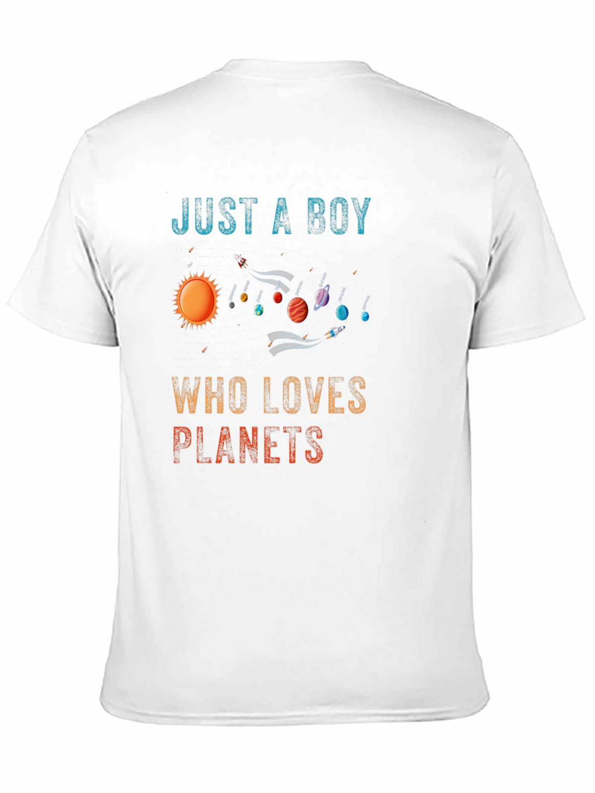 Just A Boy Who Loves Planets T-Shirt