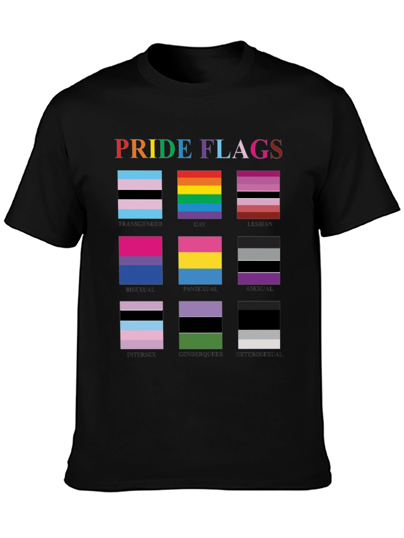 Pride Flags Graphic Tee