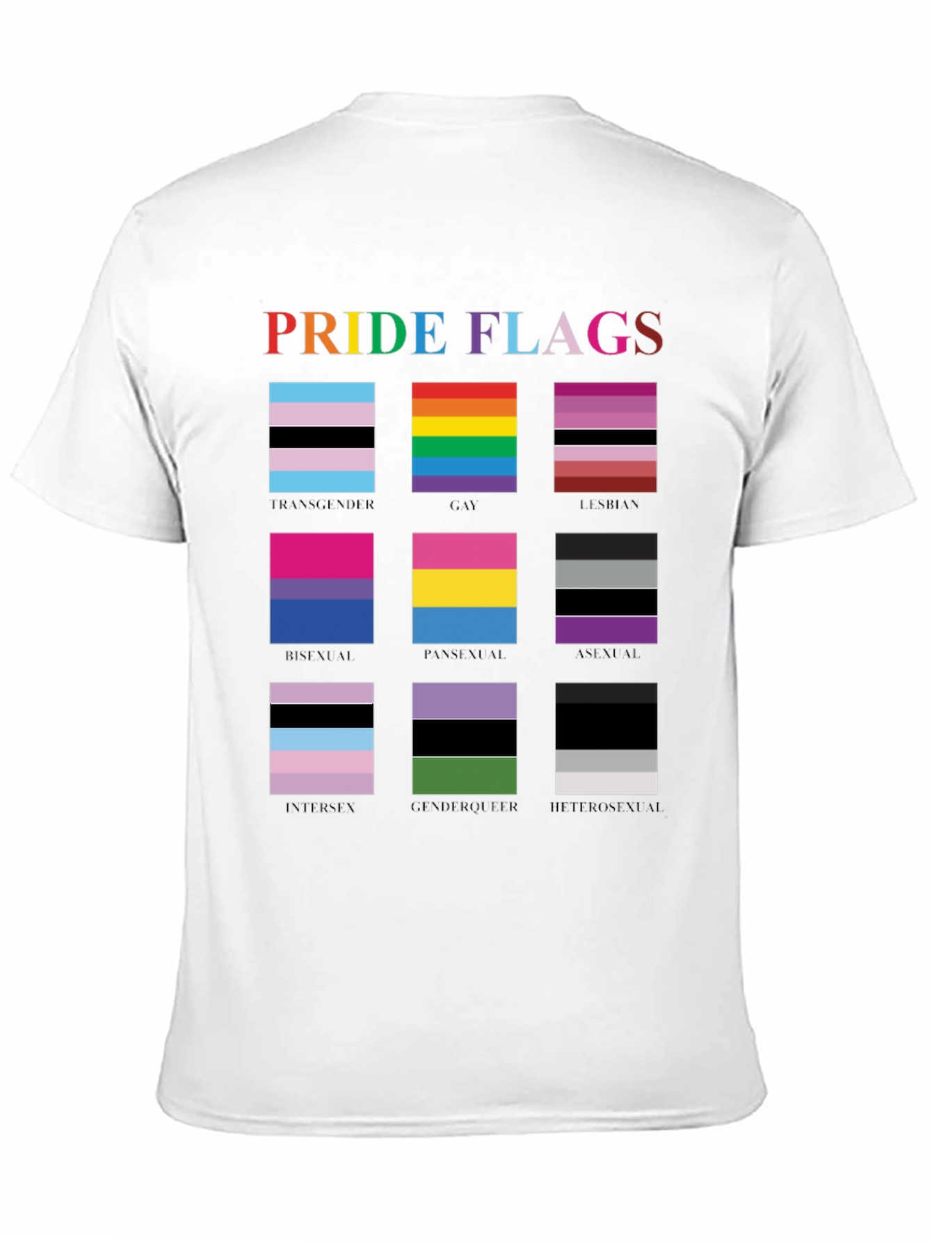Pride Flags Graphic Tee