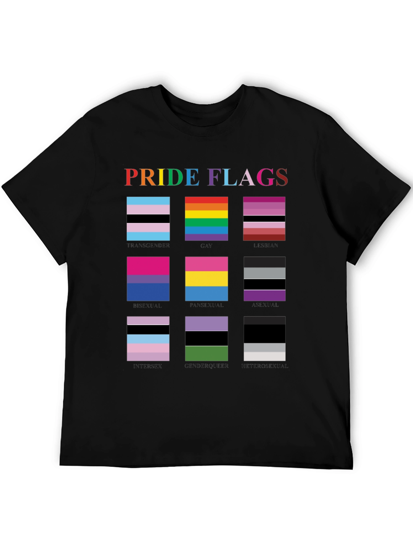 Pride Flags Graphic Tee