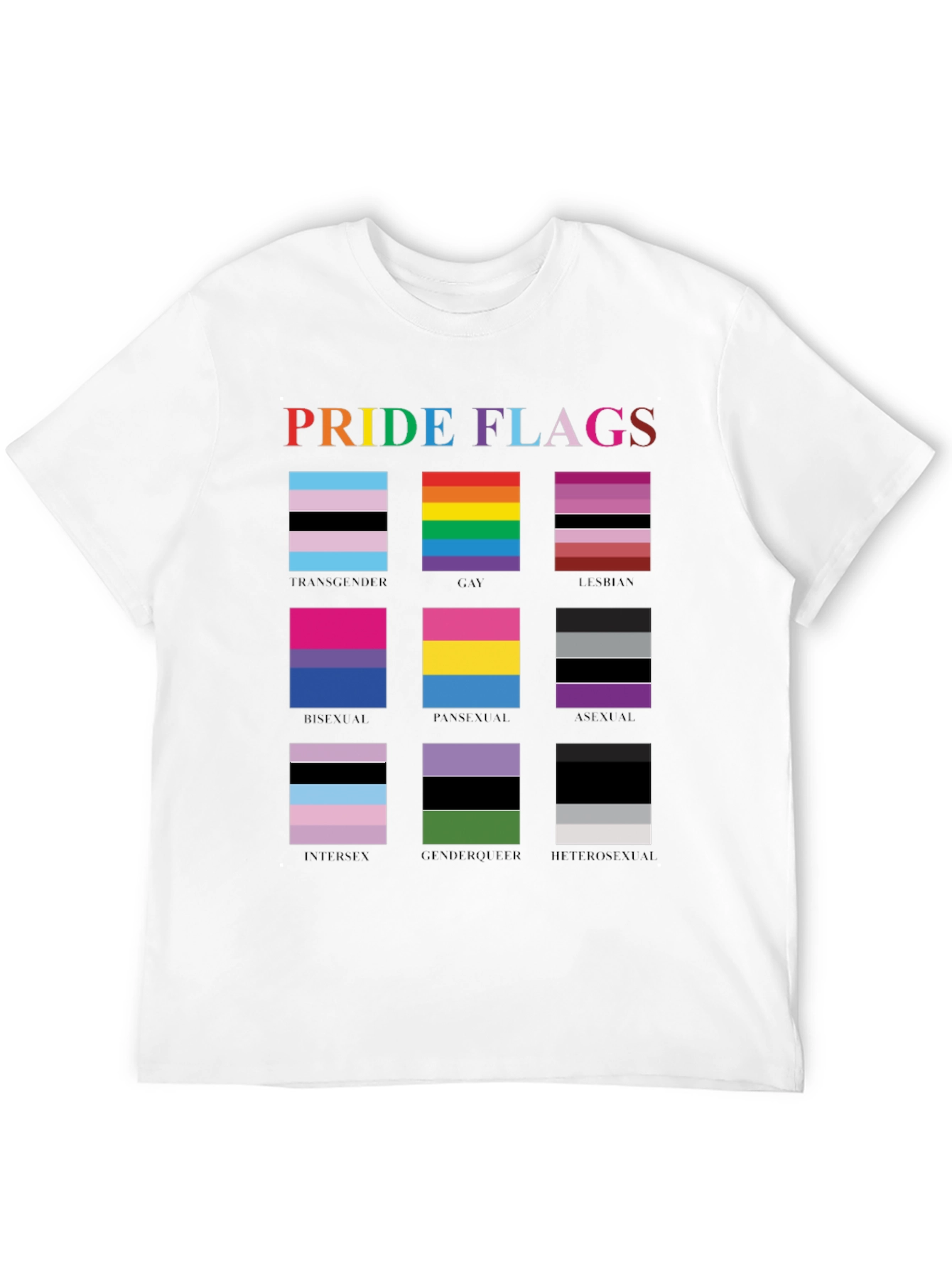 Pride Flags Graphic Tee