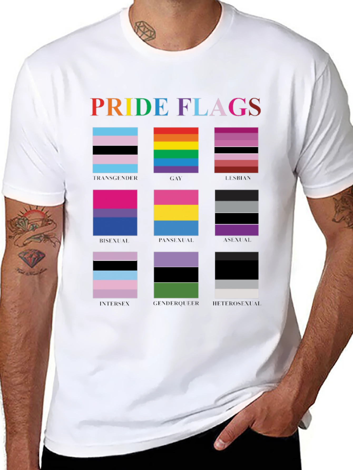 Pride Flags Graphic Tee