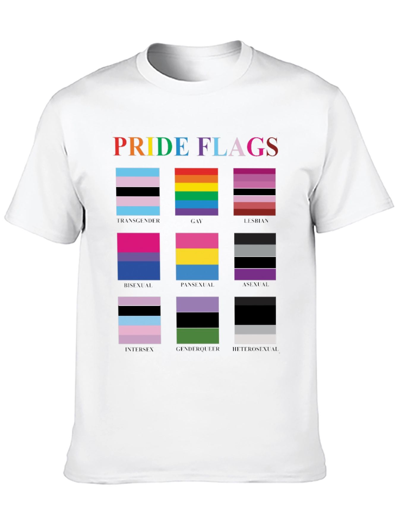 Pride Flags Graphic Tee