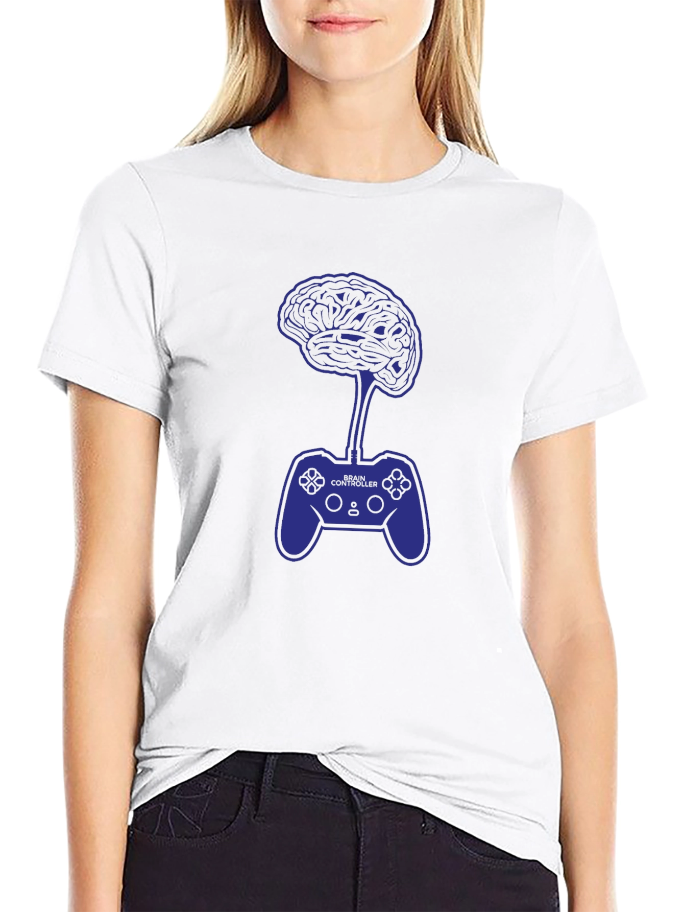 Brain Controller Graphic Tee - Black