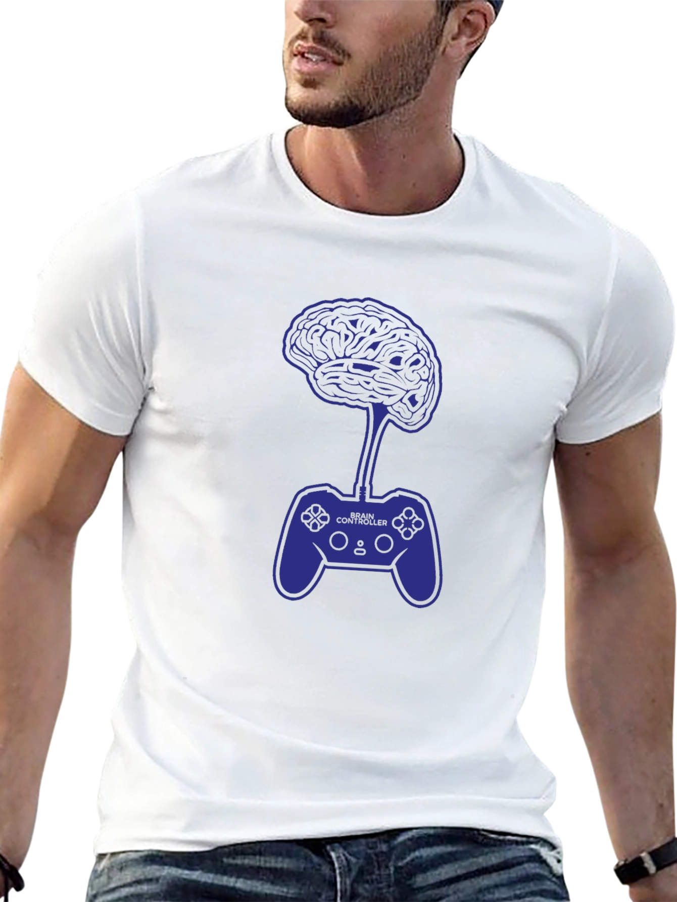 Brain Controller Graphic Tee - Black