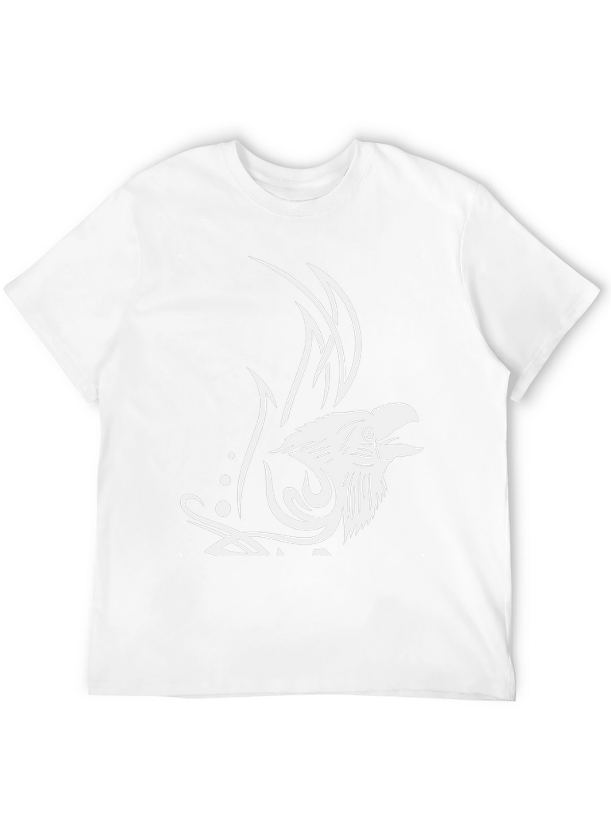 Raven Graphic Tee - Mens Black T-Shirt