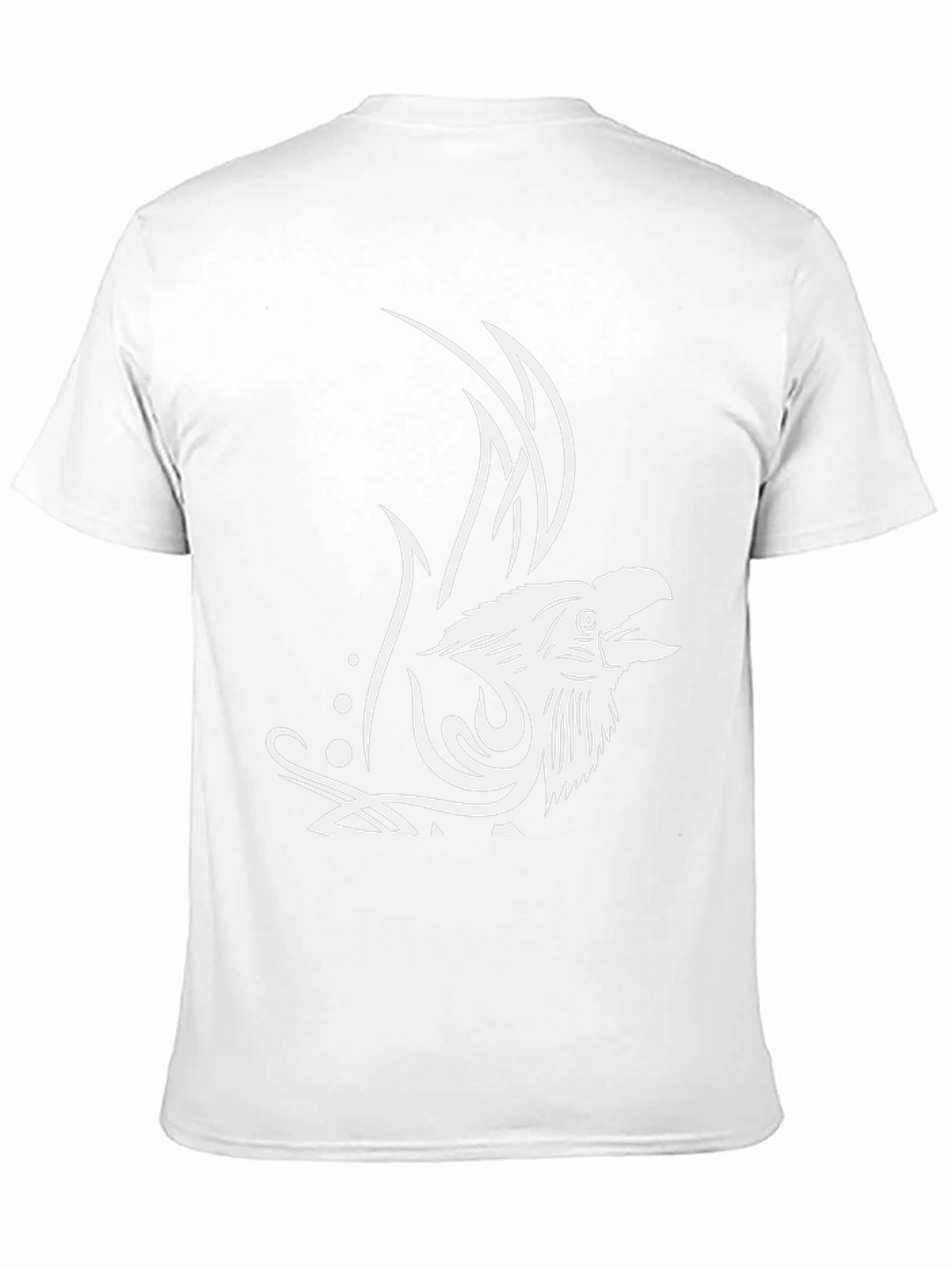 Raven Graphic Tee - Mens Black T-Shirt