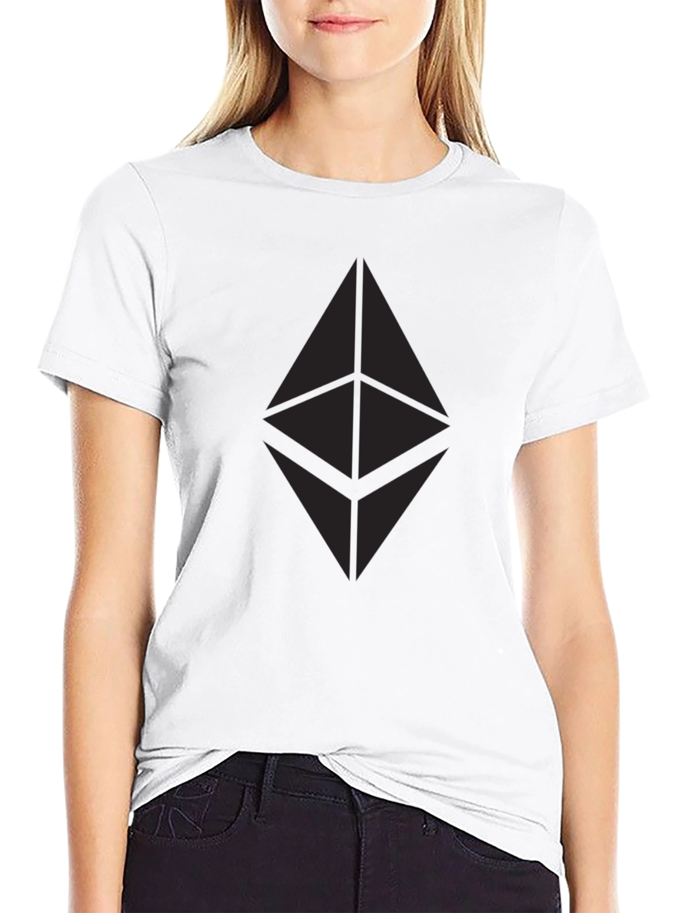 Ethereum Logo T-Shirt - Crypto Fan Apparel