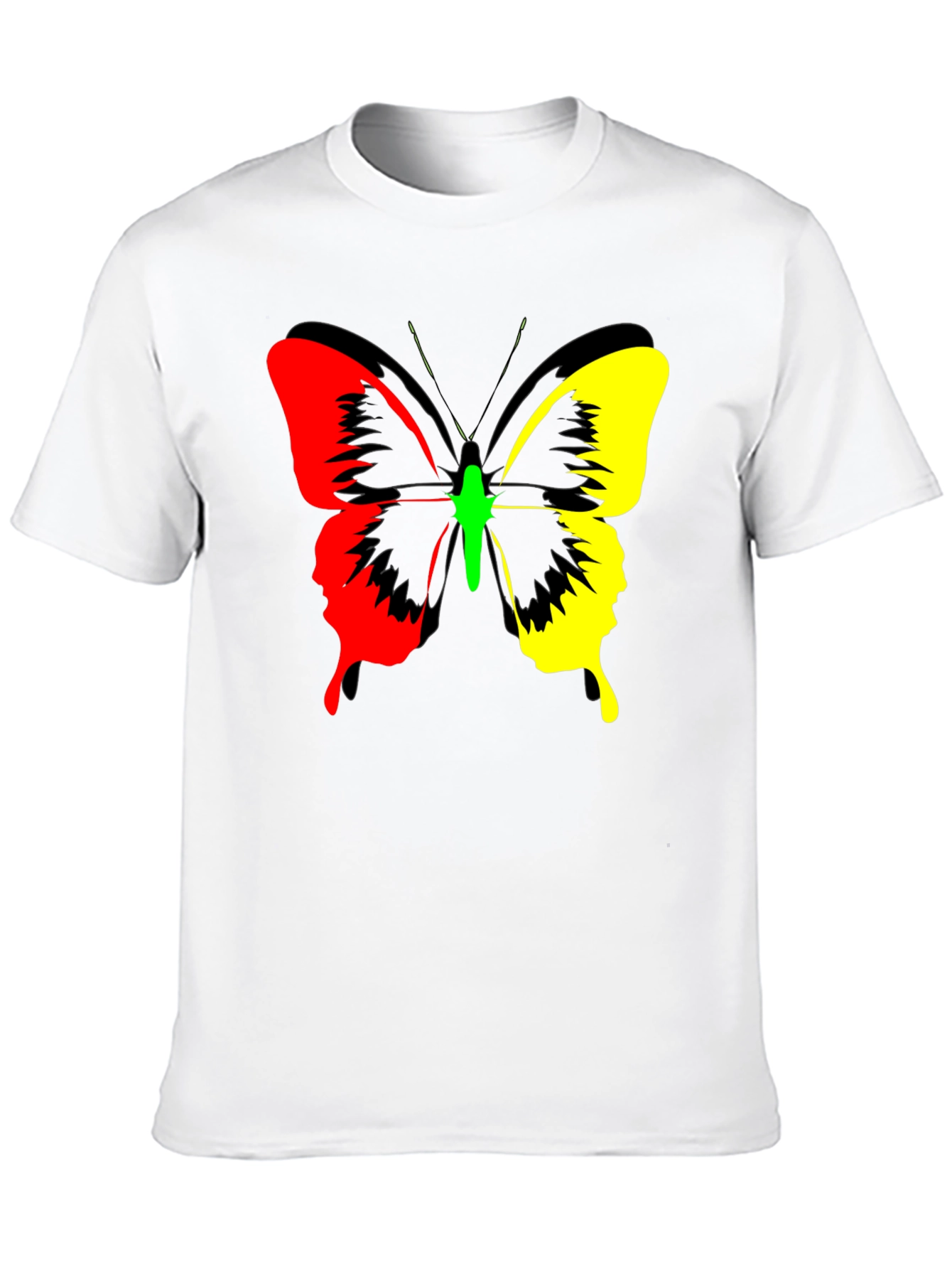 Butterfly Graphic Print Tee - Bold Fashion