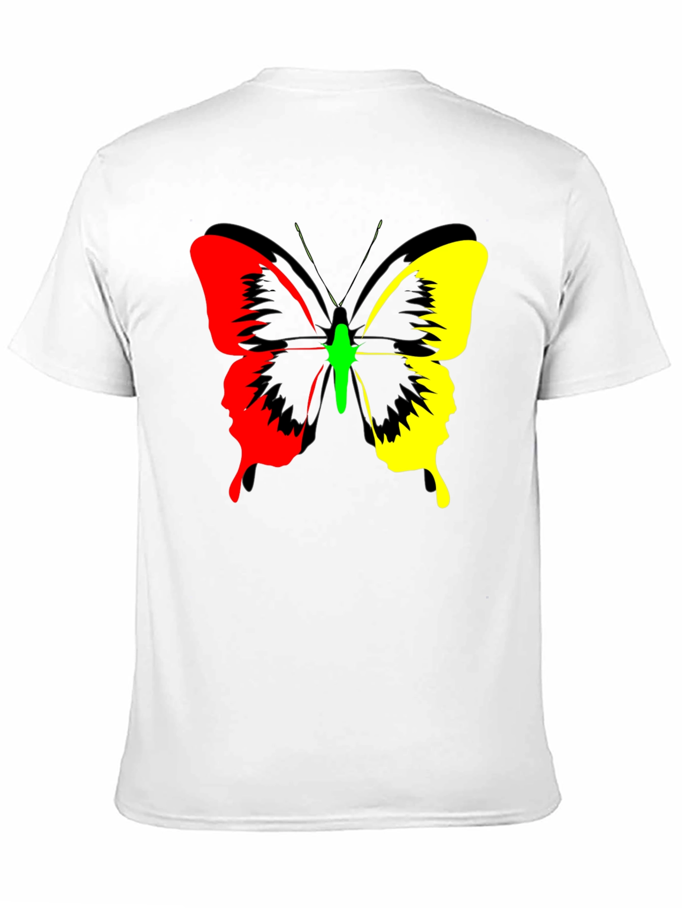 Butterfly Graphic Print Tee - Bold Fashion