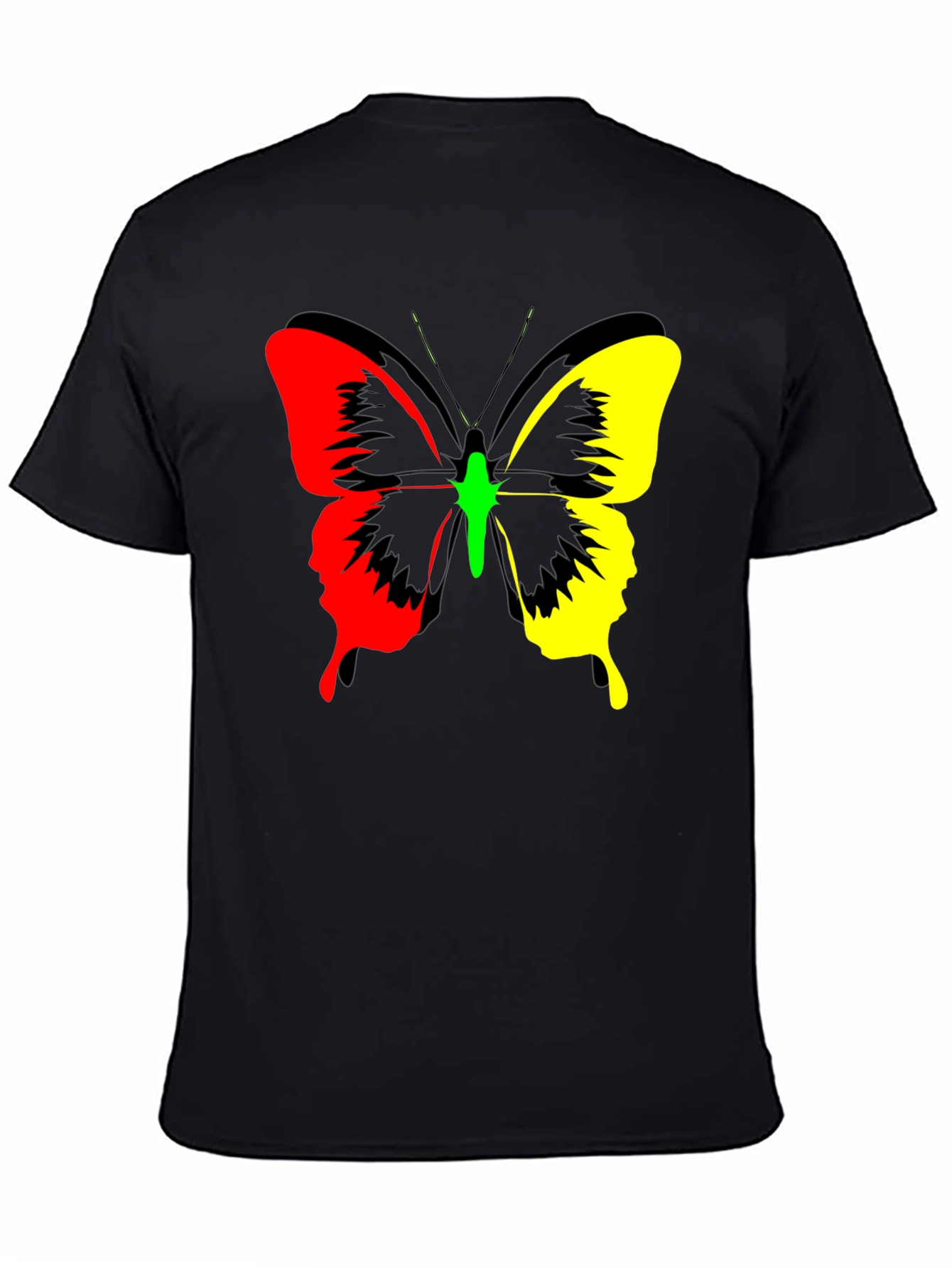 Butterfly Graphic Print Tee - Bold Fashion