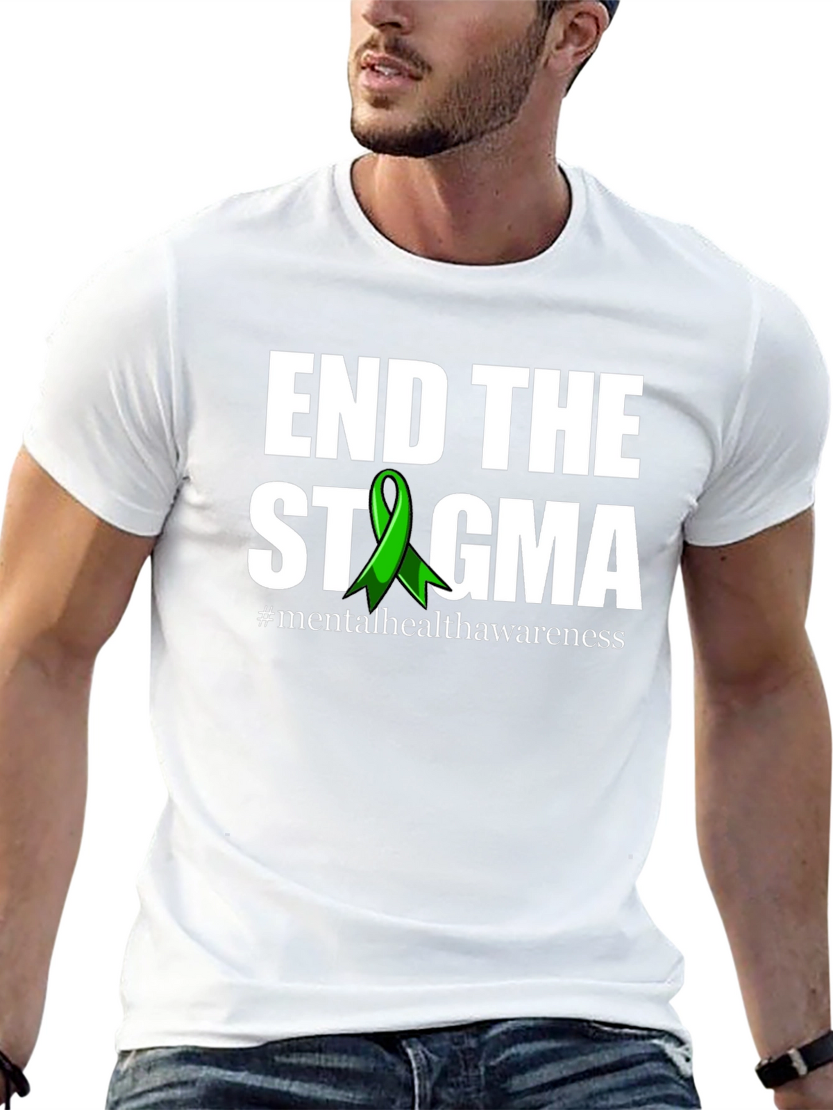 End the Stigma Mental Health Awareness T-Shirt