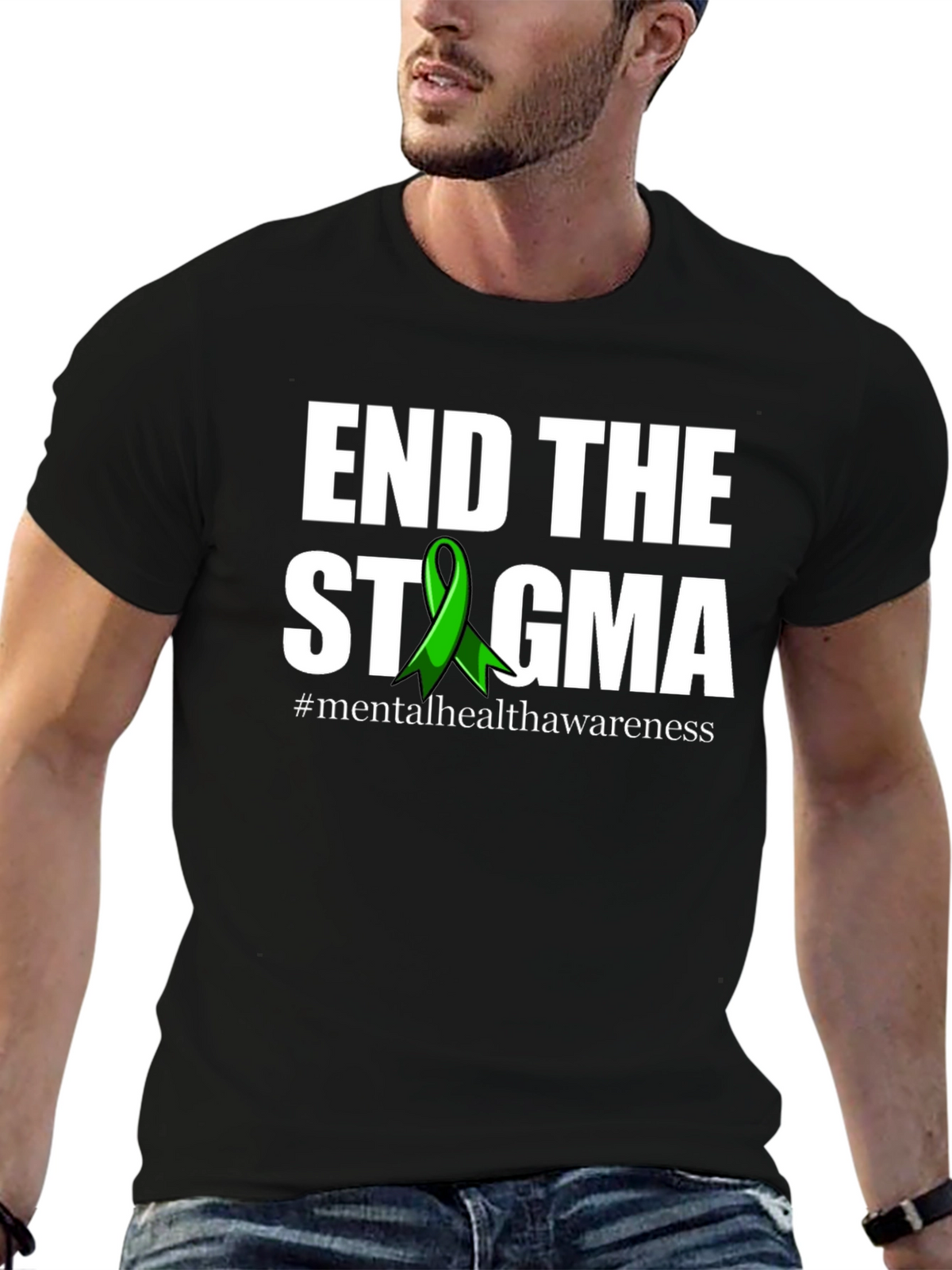 End the Stigma Mental Health Awareness T-Shirt