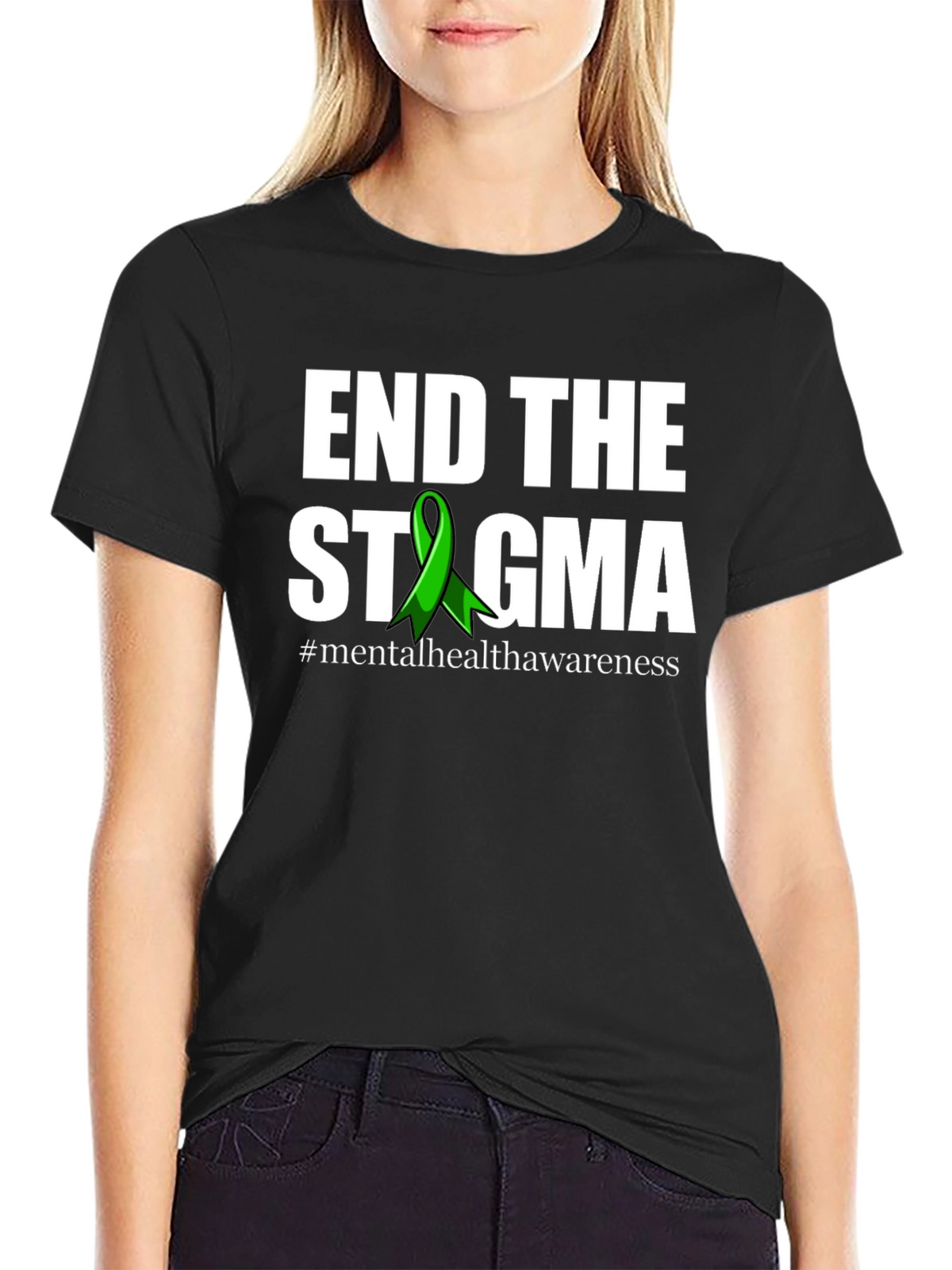 End the Stigma Mental Health Awareness T-Shirt