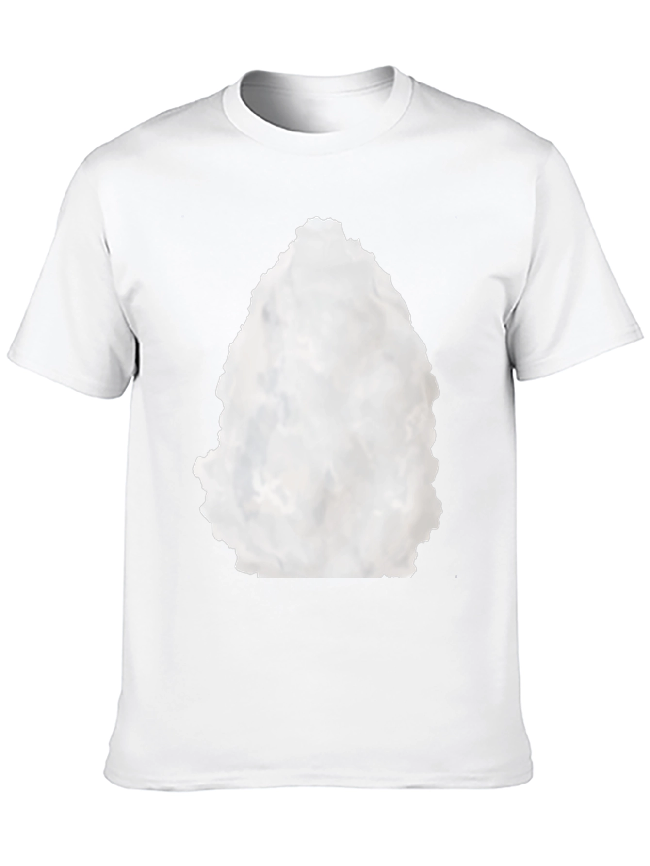 Abstract Graphic Black Crewneck T-Shirt