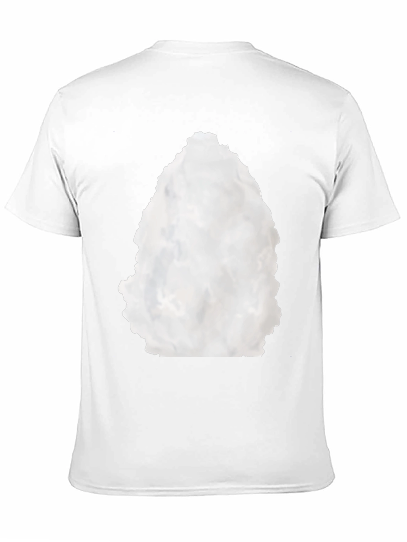 Abstract Graphic Black Crewneck T-Shirt