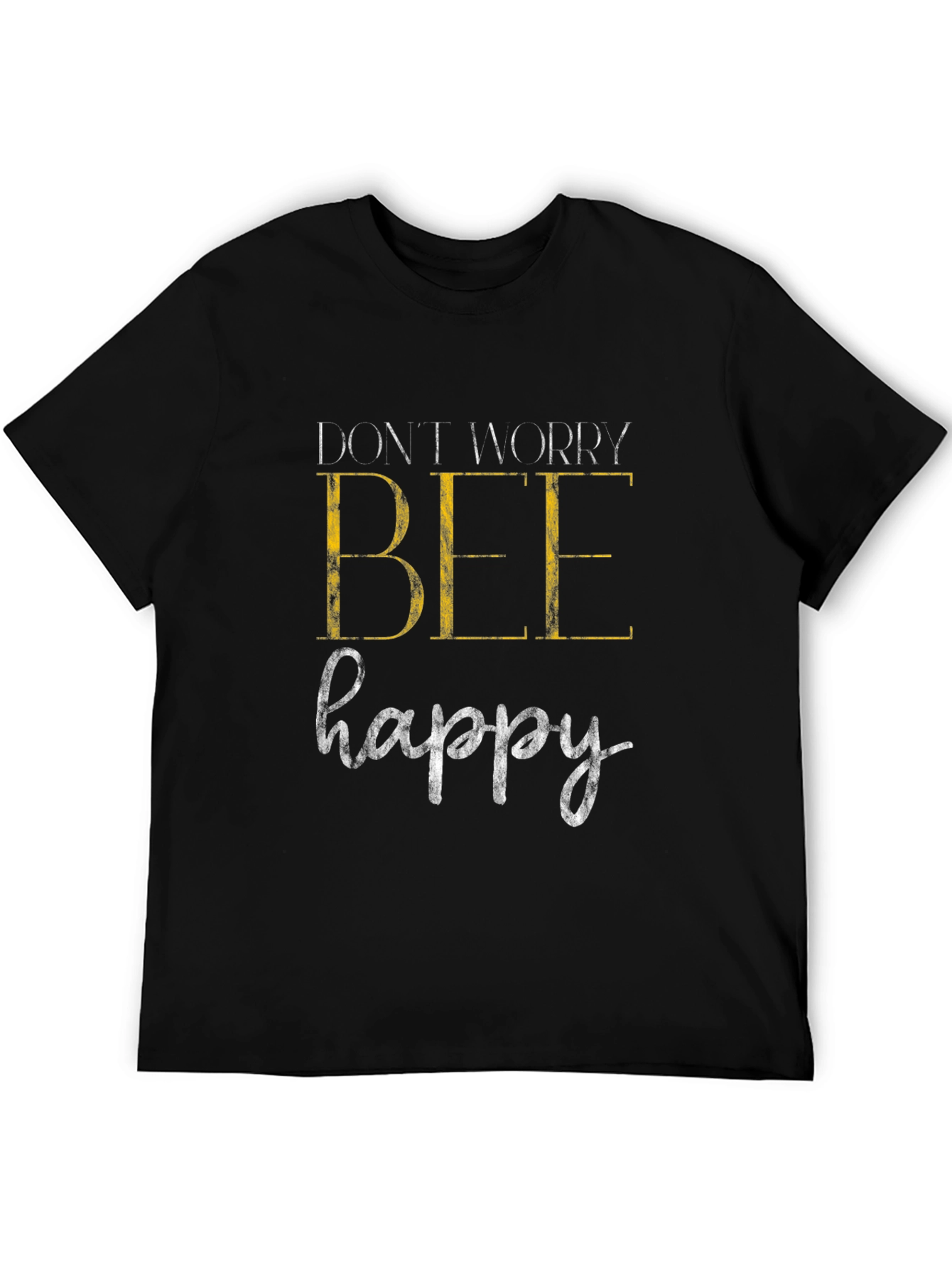 Dont Worry Bee Happy Graphic Tee
