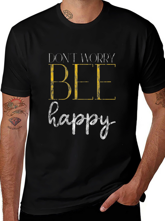 Dont Worry Bee Happy Graphic Tee