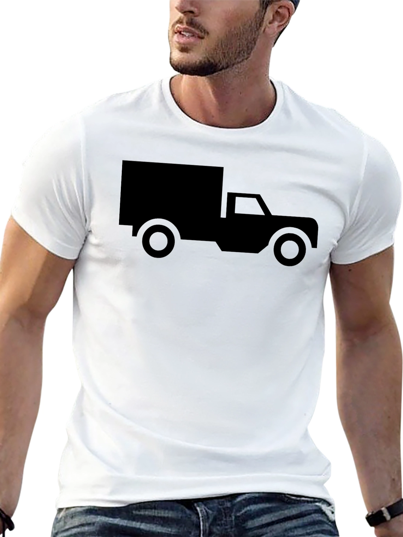 Truck Silhouette Graphic Tee