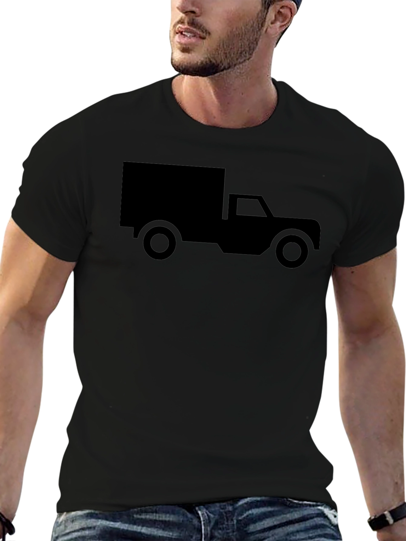 Truck Silhouette Graphic Tee