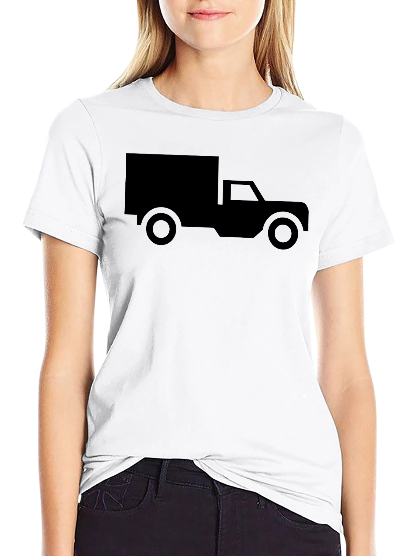 Truck Silhouette Graphic Tee