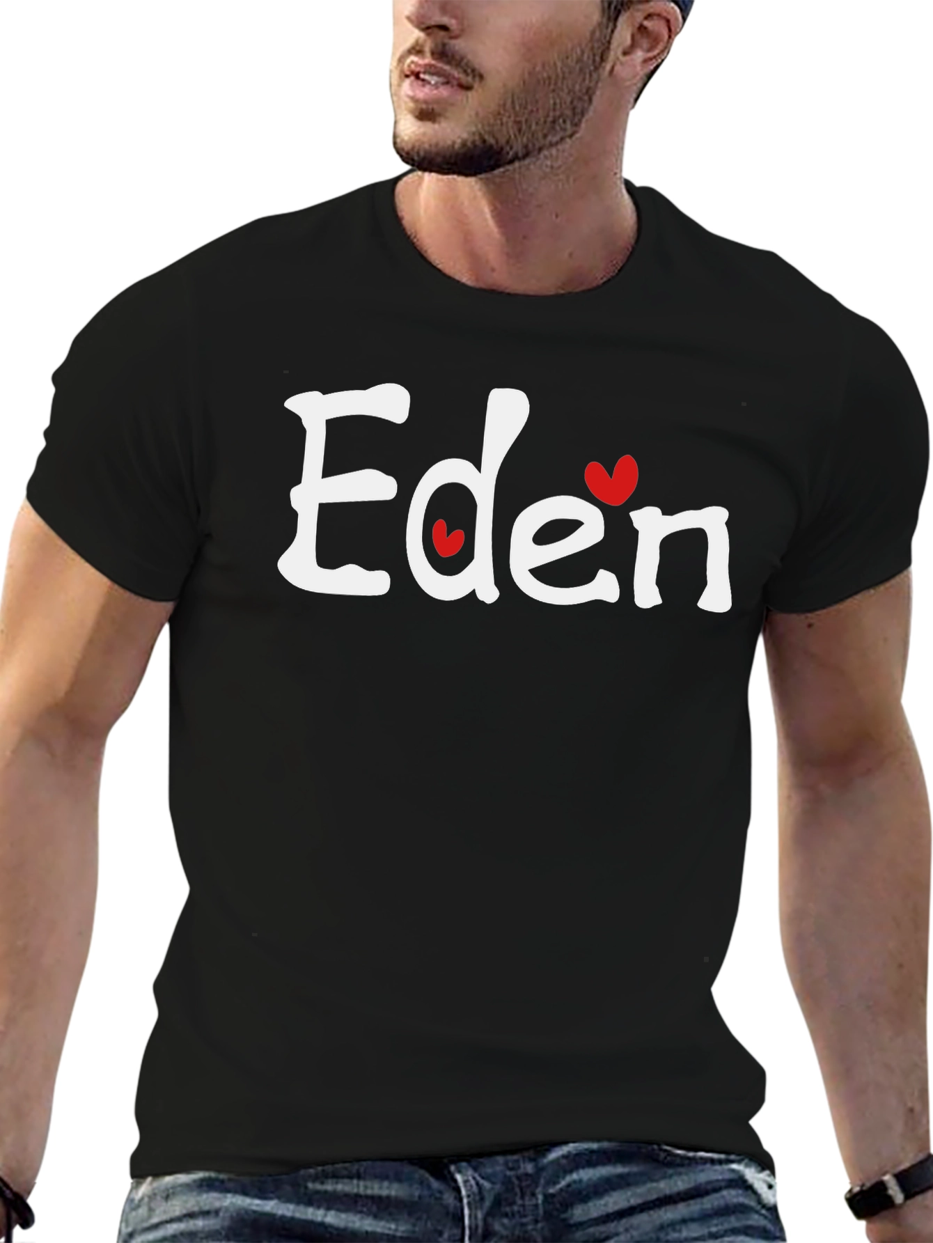 Eden Heart Graphic Crew Neck T-Shirt