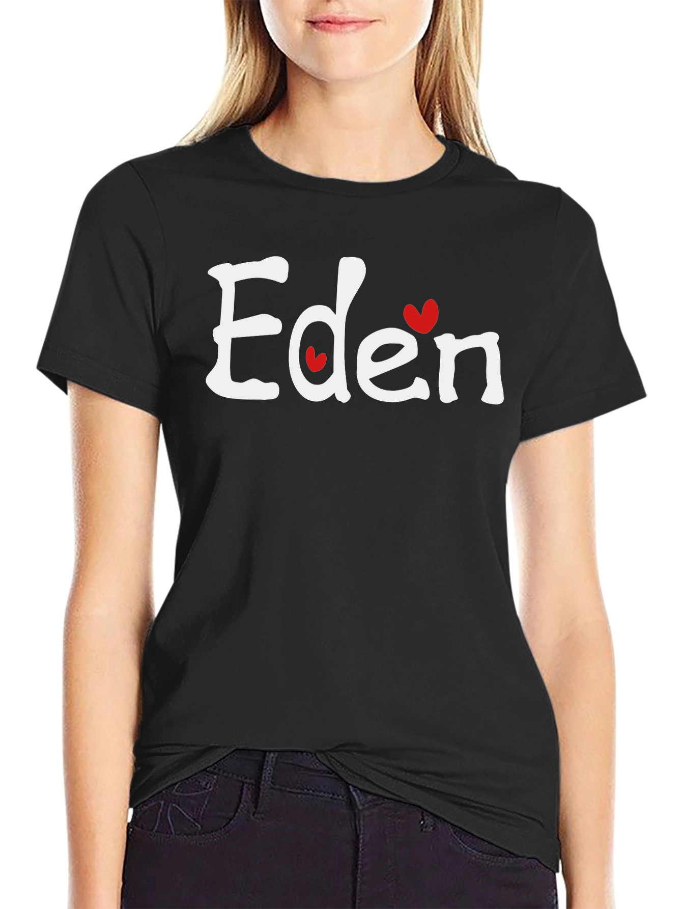 Eden Heart Graphic Crew Neck T-Shirt