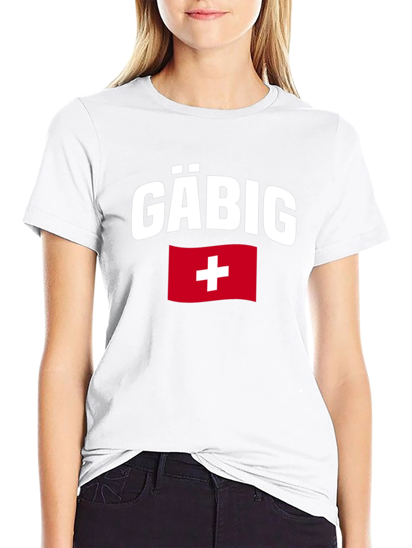 Gäbig Swiss Pride T-Shirt - Black Casual Wear