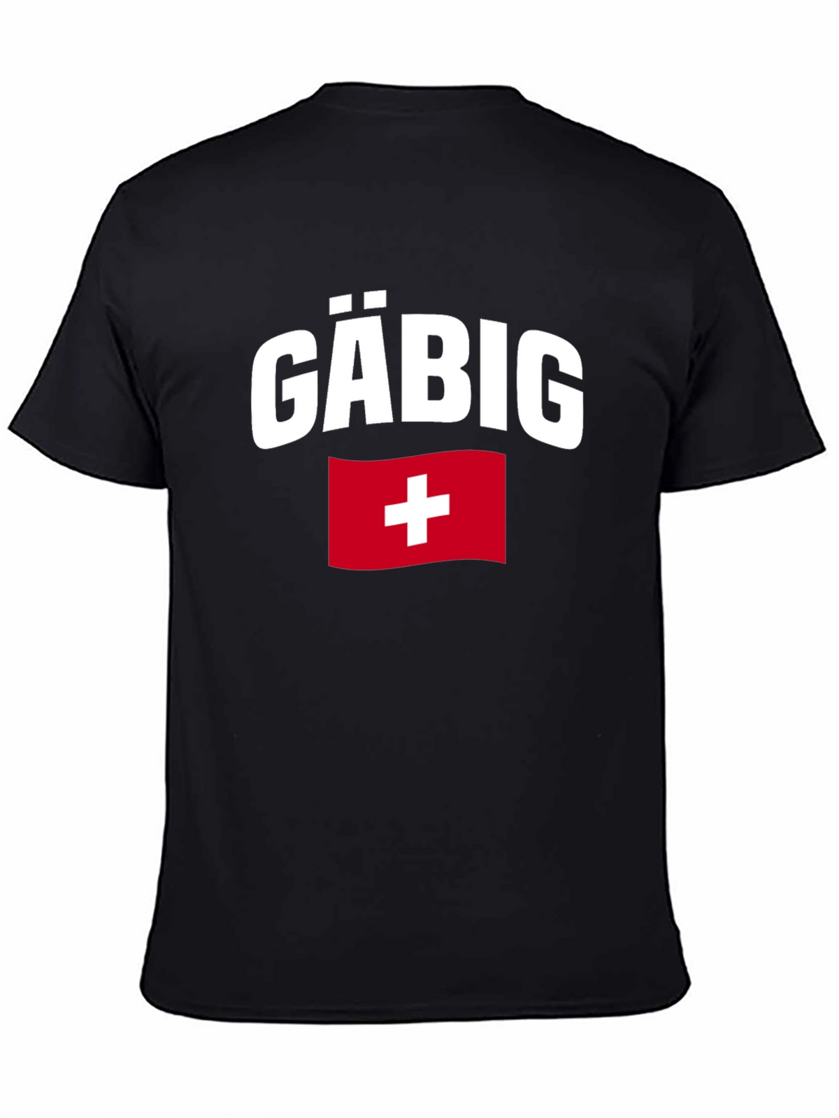 Gäbig Swiss Pride T-Shirt - Black Casual Wear