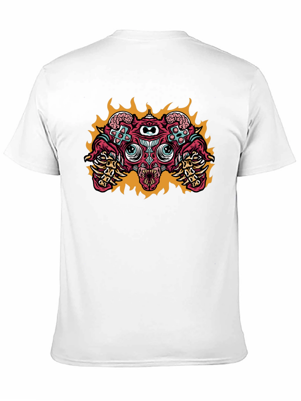 Gaming Controller Monster Graphic T-Shirt